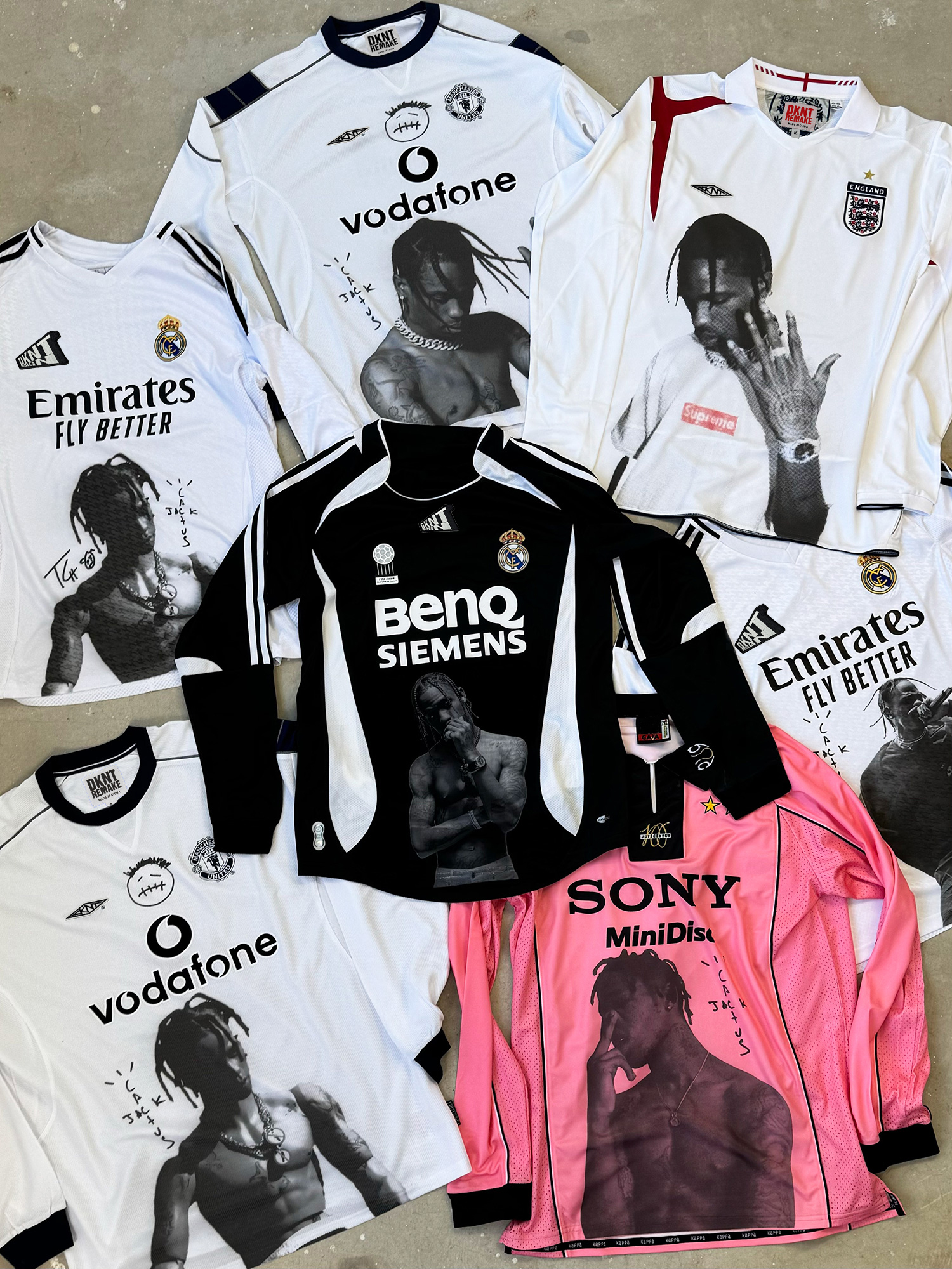 TRAVIS SCOTT FOOTBALL SHORT TEE